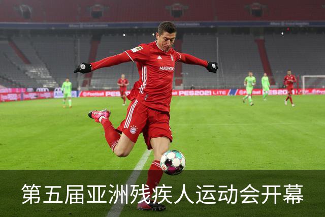 第五届亚洲残疾人运动会开幕